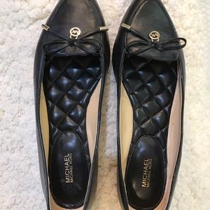 Michael Kors Black Flats Size 10